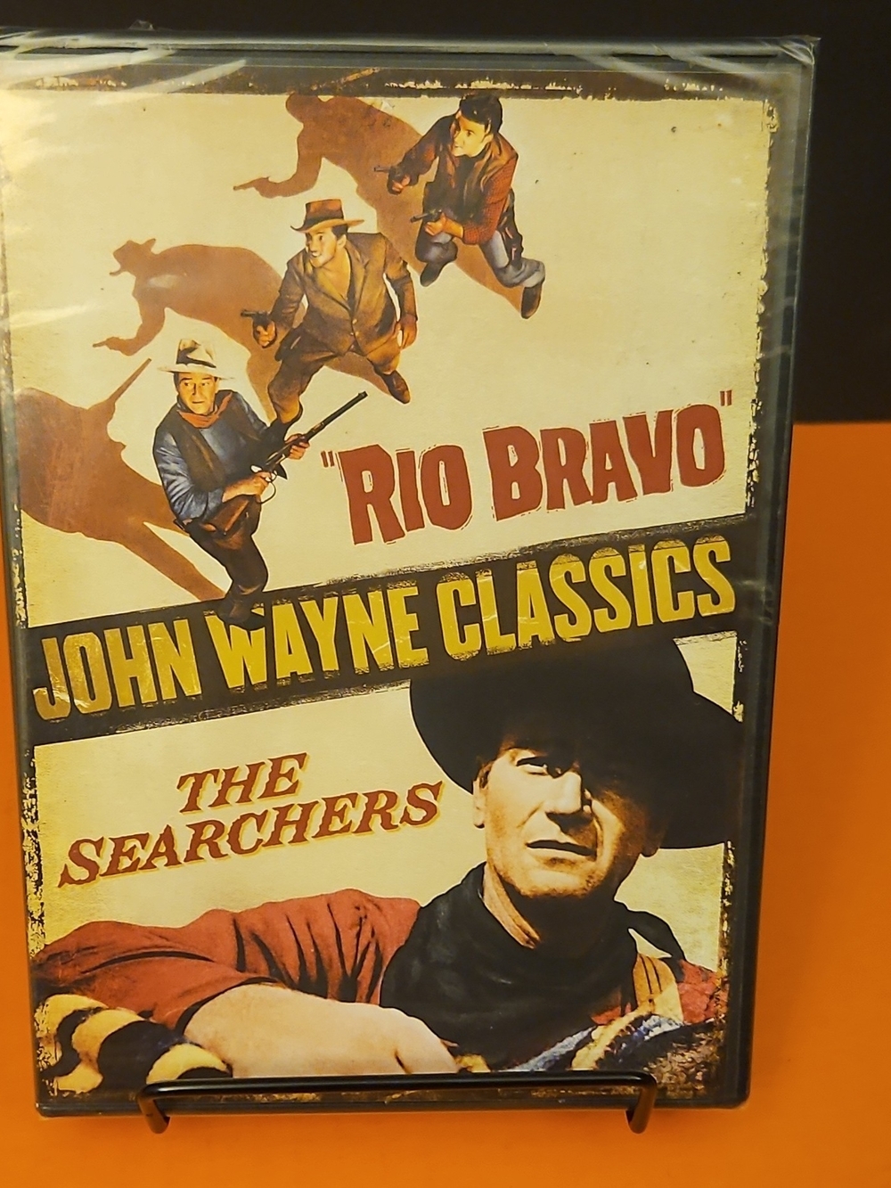 Warner Bros. John Wayne Classics DVD – Red, Yellow, Black, Brown